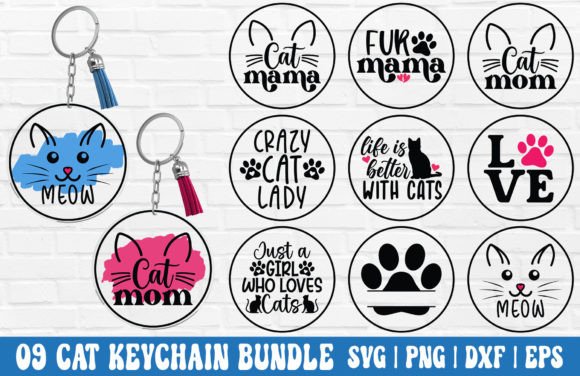 Cat Mom SVG Bundle: Graphics for Crafts & Blogs
