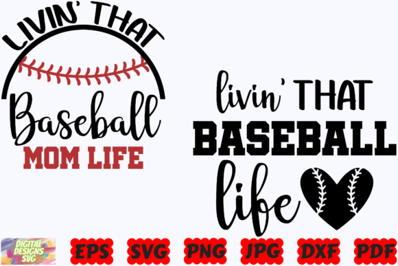 Livin That Baseball Mom Life SVG: A Designer's Review
