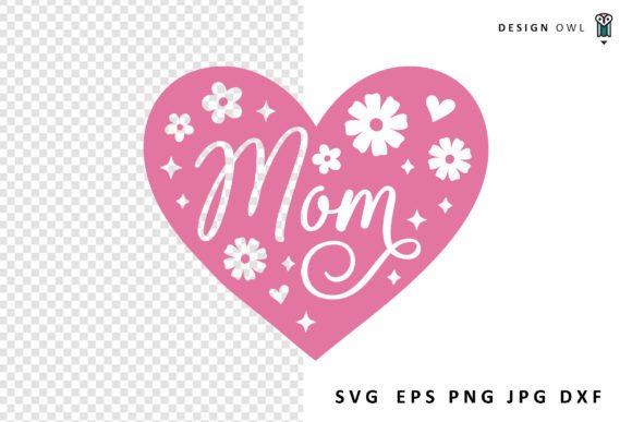 Mom Heart SVG: Essential Graphics for Crafts