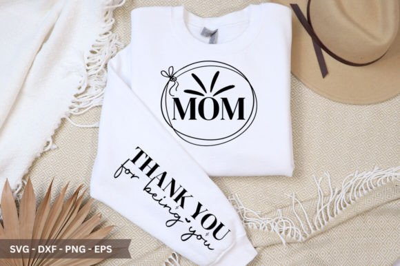 Mom Sleeve SVG: Graphics for Crafts