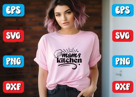 Mom’s Kitchen Svg Design: Graphics and Crafts