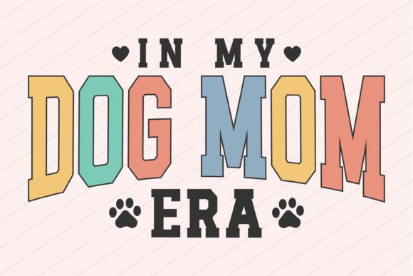 Retro Dog Mama Graphics for Crafts & Gifts